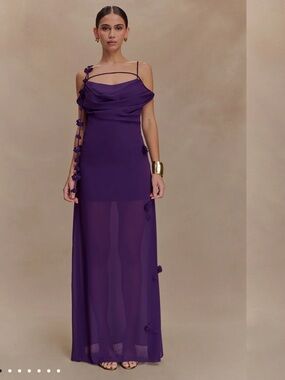 Meshki Rosalie Maxi Dress in Purple